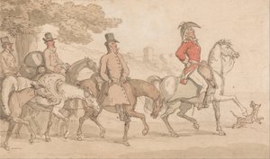 De militaire avonturen van Johnny Newcome door Thomas Rowlandson